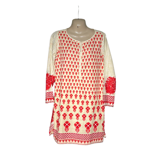 Khaadi festive embroidered kurti #649
