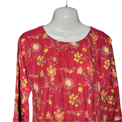 Hayat's elegant printed kurti #651
