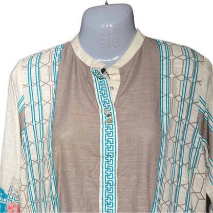 Khaadi Embroidered Kurti for Women #664