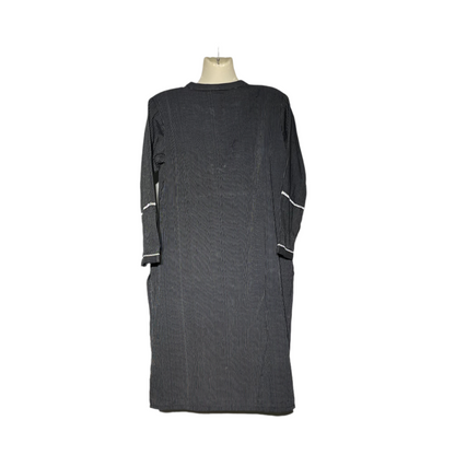 Black and White Lining Kurti #676