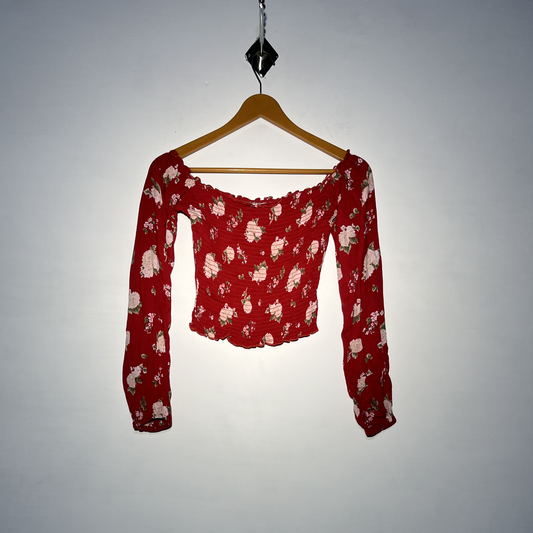 Hollister California Women Casual Croptop #2696