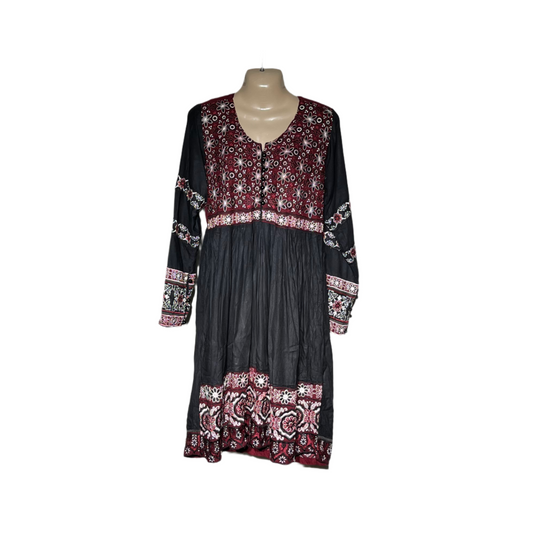 Black and White Printed Women’s Kurti #698