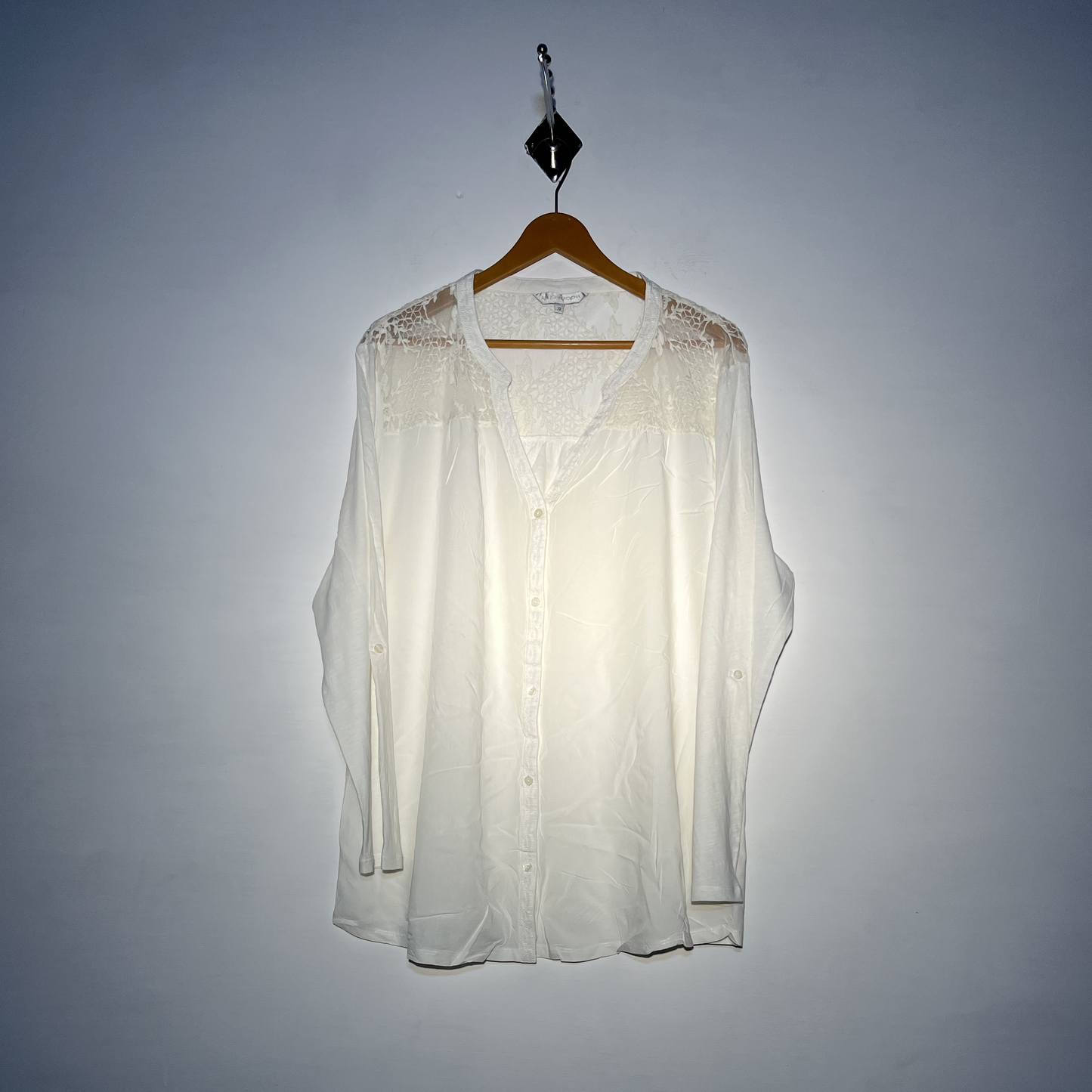 RJR John Rocha Women White Blouse #2831