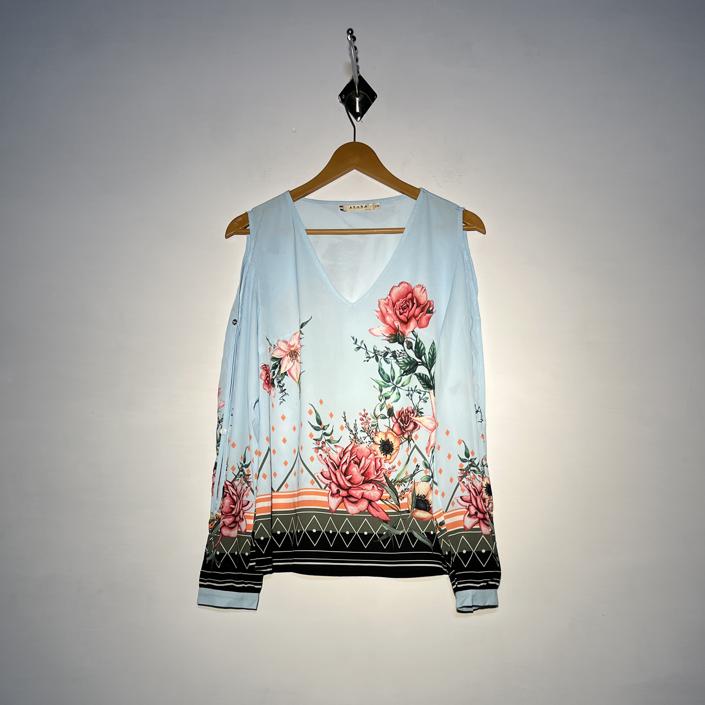 Azaka Women Floral Blouse #2840