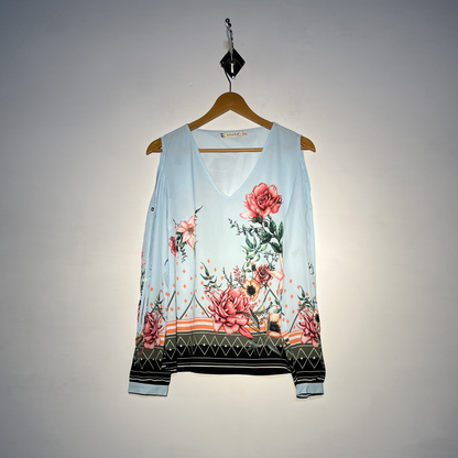 Azaka Women Floral Blouse #2840