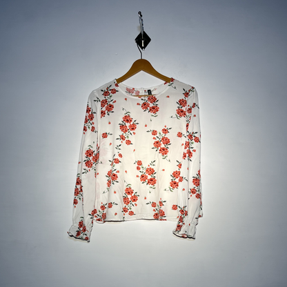 Divided Women Floral Blouse #2828
