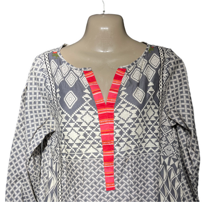 Khaadi Embroidered Kurti for Women #723