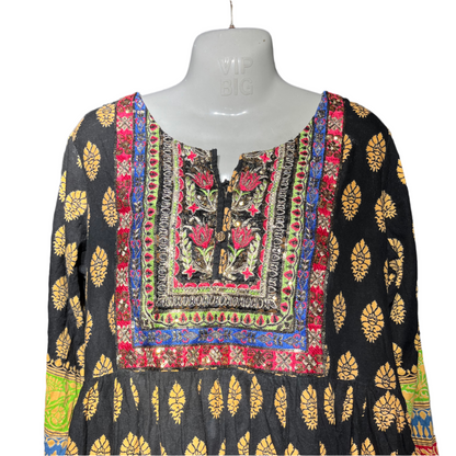 Mushtaq Sons Women's Printed Kurti #722