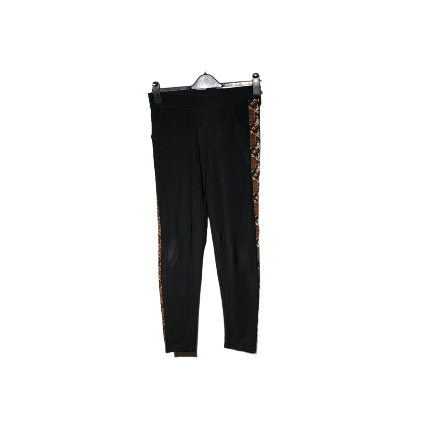 Womens's Black Gym Tights #757