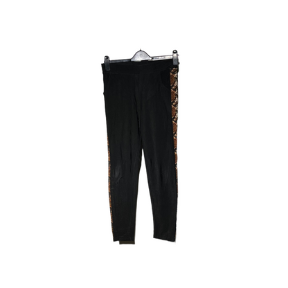 Womens's Black Gym Tights #757