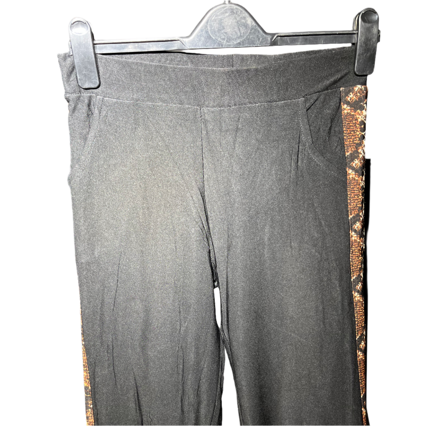 Womens's Black Gym Tights #757