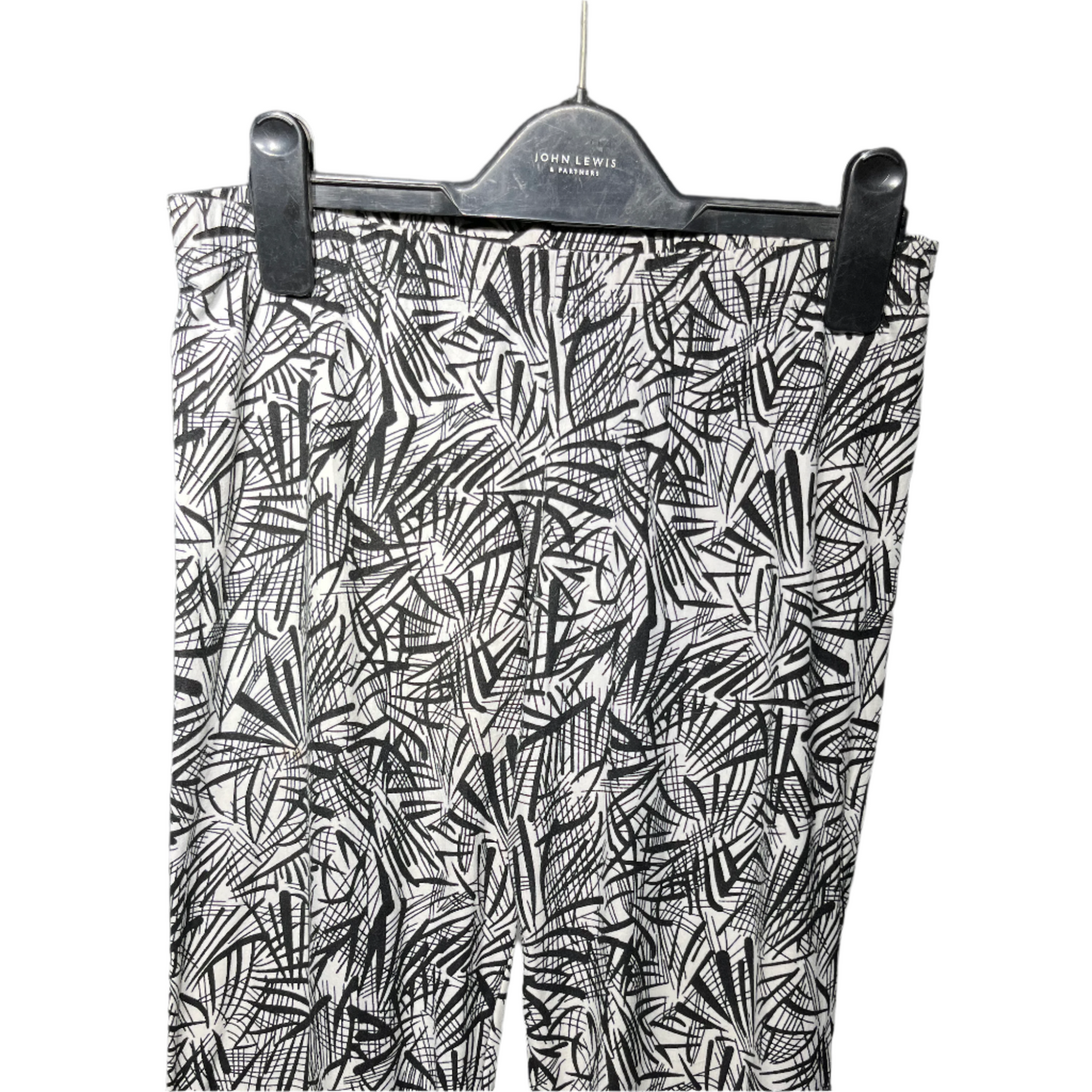 Women's Black Printed Tights #752