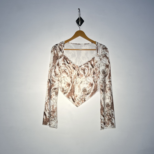 SHEIN Women Printed Croptop #2820