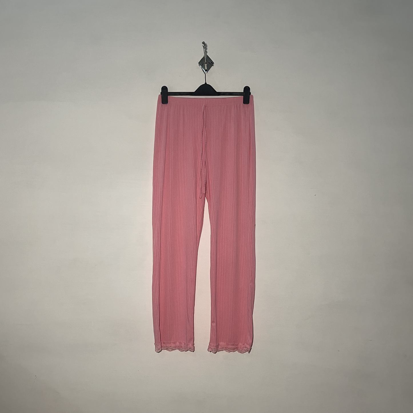 Baby Pink Women Summer Trousers #2897