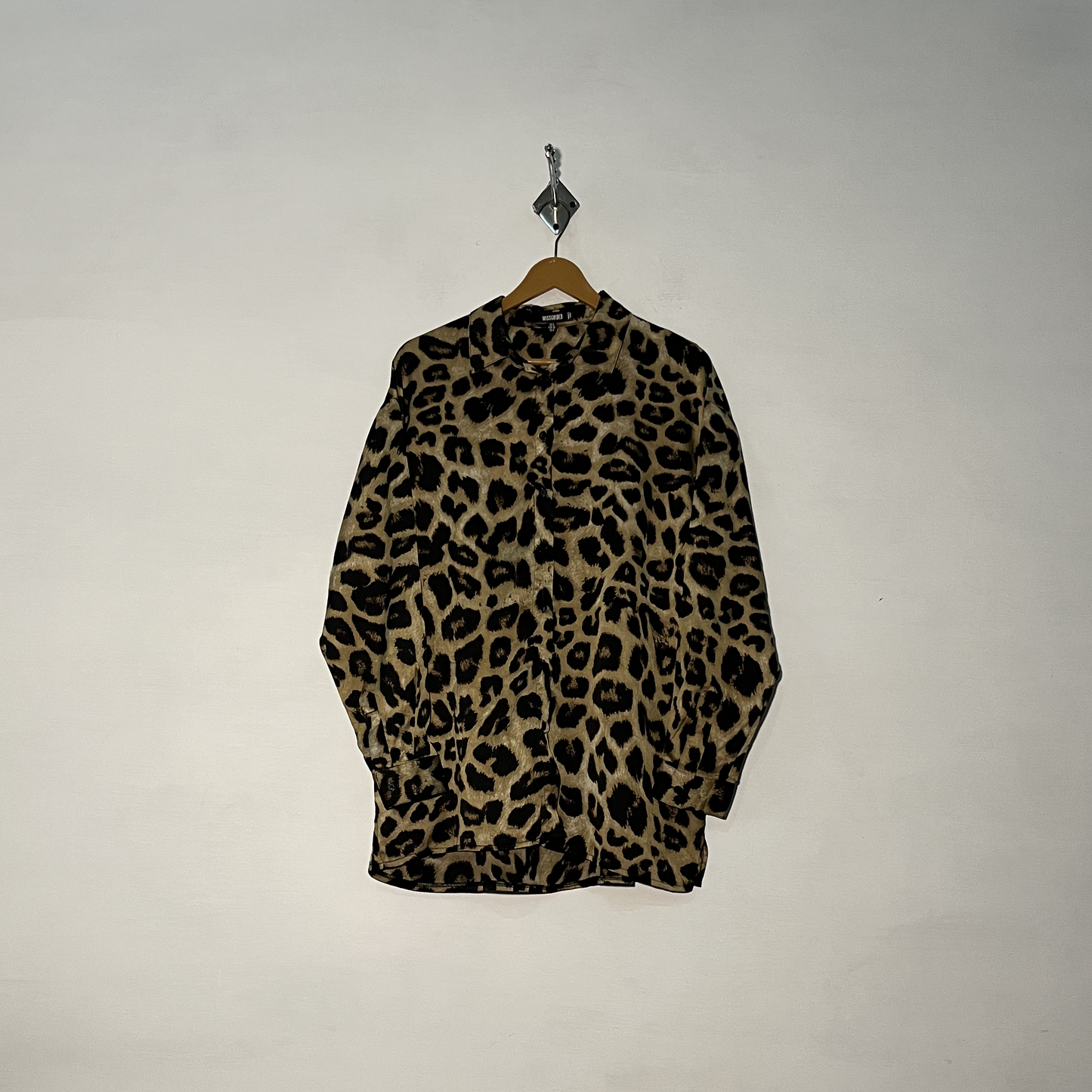 Missguided Women Tiger Print Blouse #2851
