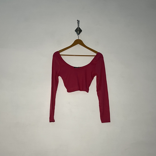 Boohoo Women's Trendy Croptop #2961