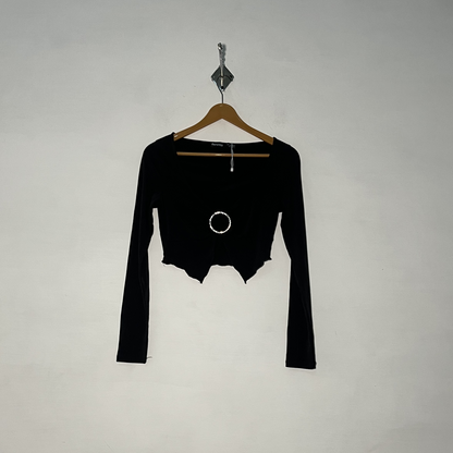 Bershka Women's Fashion Croptop #2949