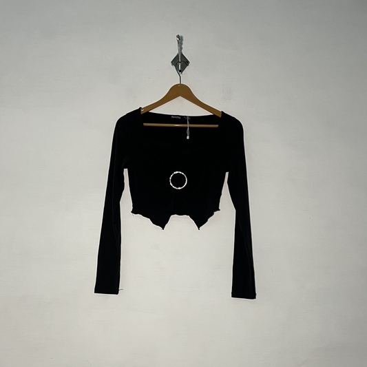 Bershka Women's Fashion Croptop #2949