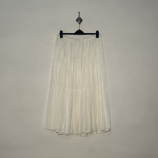 White Women Casual Skirt #2966