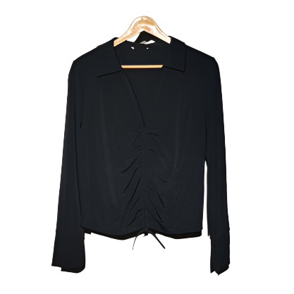 Black Ladies Crop Top #922