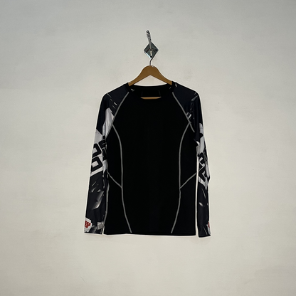 Black Women's Printed Night Suit – Preloved #3079