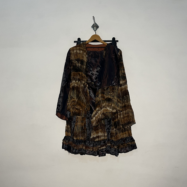 Black Women's Printed Night Suit – Golden Preloved #3073