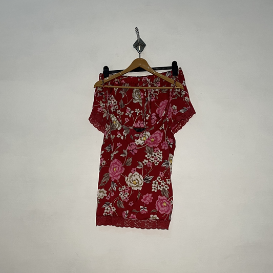 Secret Possession Women's Floral Night Suit – Preloved #3075