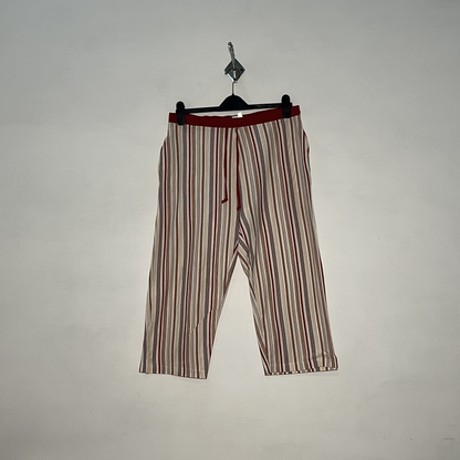 Hajo Women's Striped Night Suit – Comfortable Preloved #3076