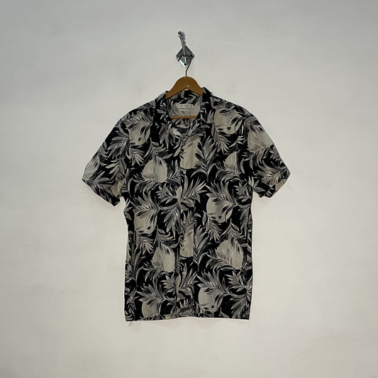 F&F Men's Floral Dress Shirt – Casual Preloved #3086