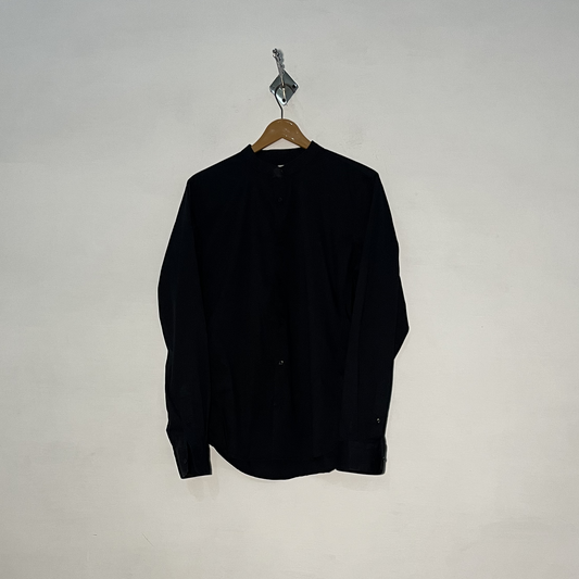Zara Men's Casual Dress Shirt – Black Preloved #3089