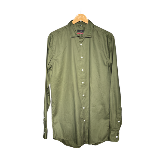 Sadness Sticker Men's Dress Shirt #1051
