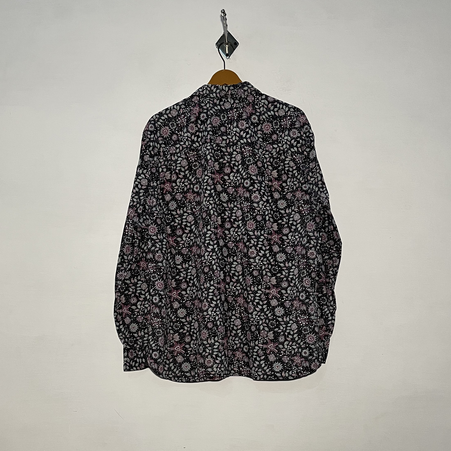 RJR John Rocha Men's Floral Cotton Shirt – Casual Preloved #3115