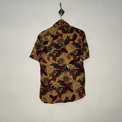 Limited Men's Casual Cotton Shirt – Floral Preloved #3102