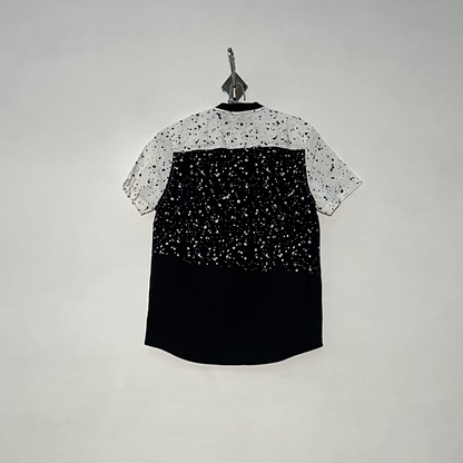 Next Kids Printed Summer Outfit – White Black Preloved #3129