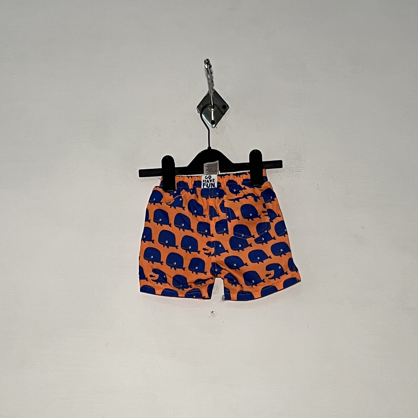 M Kids Printed Summer Outfit – Orange Blue Preloved #3126