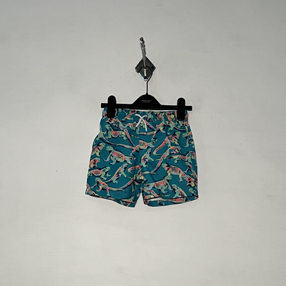 M&S Kids Animal Print Summer Outfit – Sea Green Preloved #3155