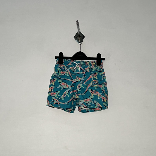 M&S Kids Animal Print Summer Outfit – Sea Green Preloved #3155