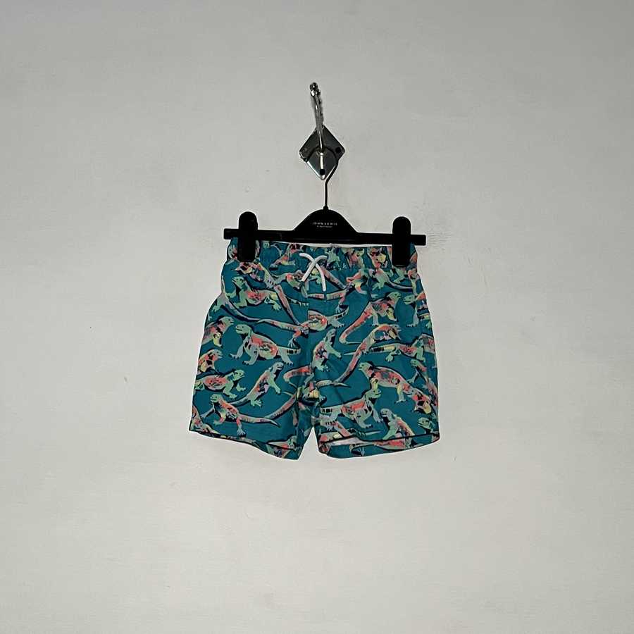 M&S Kids Animal Print Summer Outfit – Sea Green Preloved #3155