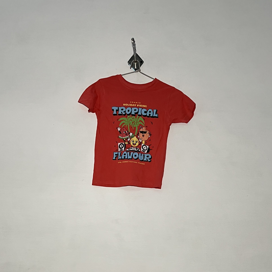 Primark Kids Cartoon Summer Outfit – Red Preloved #3148