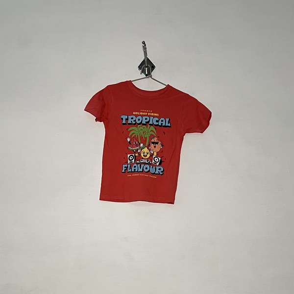 Primark Kids Cartoon Summer Outfit – Red Preloved #3148