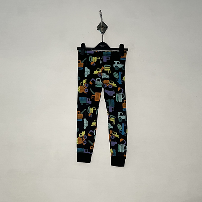 George Kids Printed Summer Outfit – Black Orange Preloved #3145