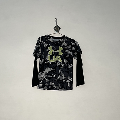 Under Armour Kids Printed Summer Outfit – Black & White #3140