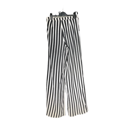 White and black Ladies Trouser #1070