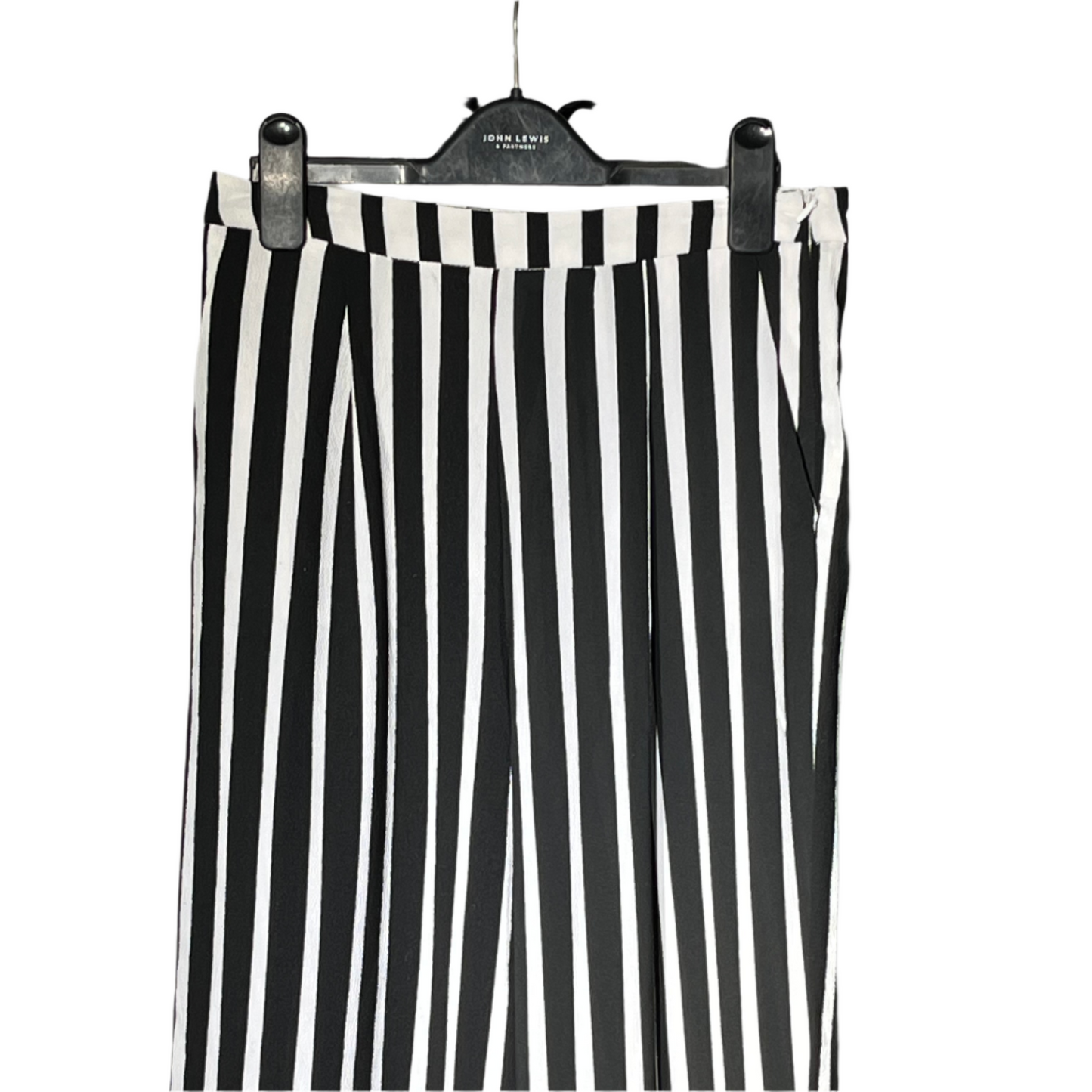 White and black Ladies Trouser #1070