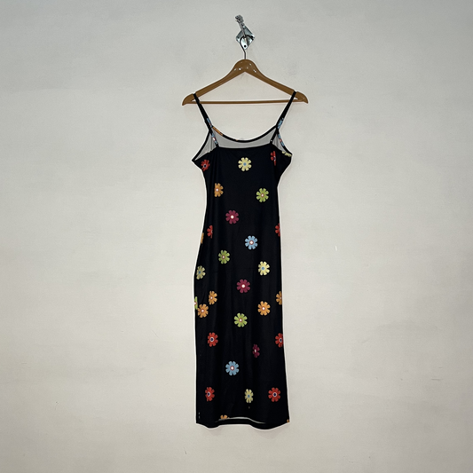 SHEIN Women Floral Bodycon Casual Dress Preloved #3198