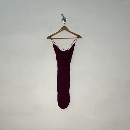 Brown Women Bodycon Casual Dress Preloved #3190