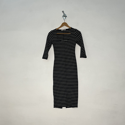 Pull&Bear Women Bodycon Casual Dress #3175