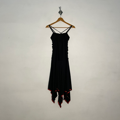 Black Women's Maxi Dress Preloved Casual Wear #3238