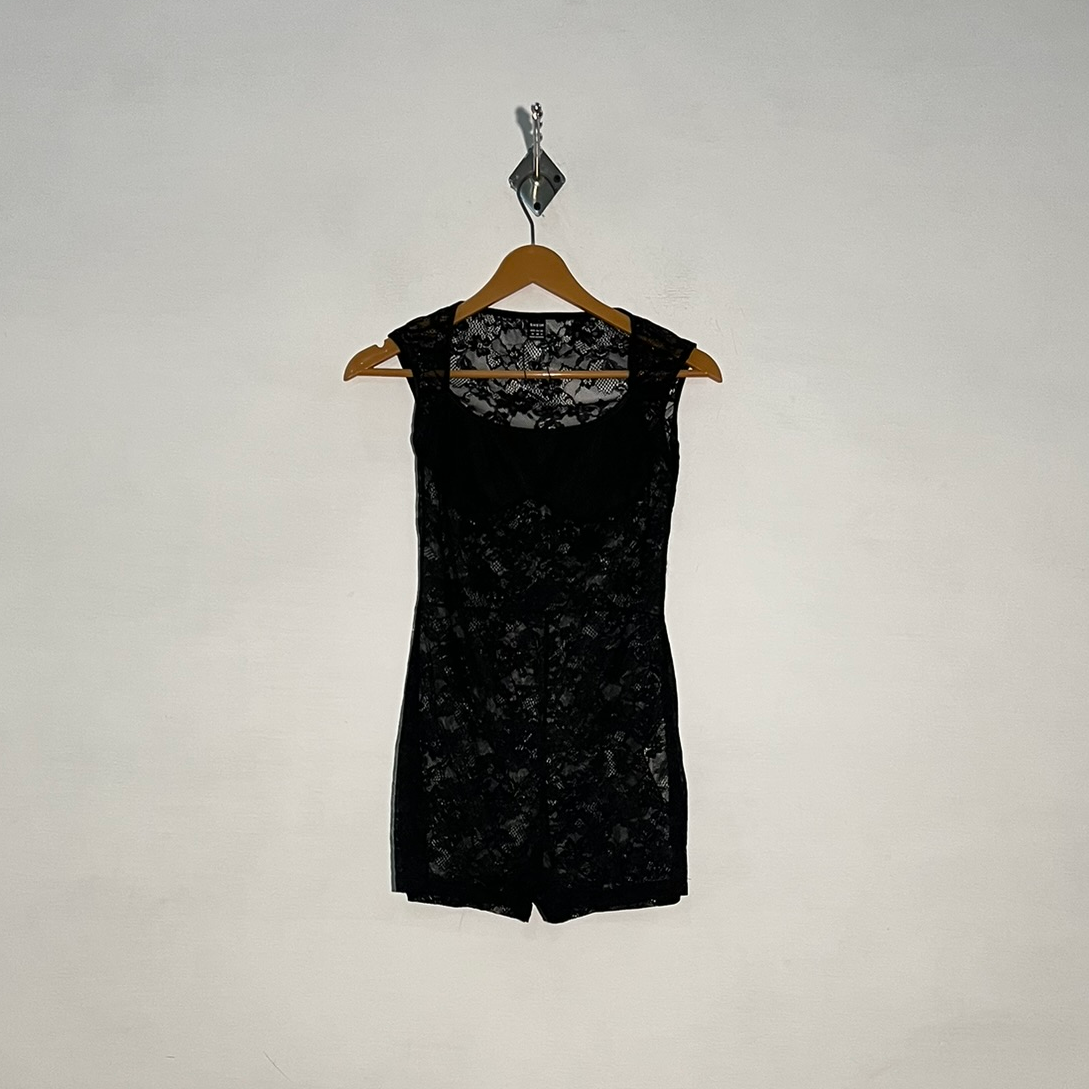 Shein Women's Black Maxi Dress Casual Preloved #3229