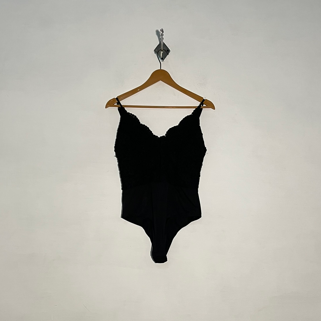 Vera and Lucky Women's Black Bodysuit Casual Preloved #3224